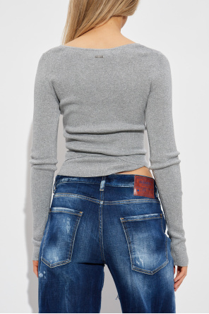 Dsquared2 Cardigan mit Lurex-Faden