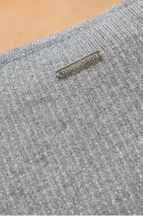 Dsquared2 Cardigan mit Lurex-Faden