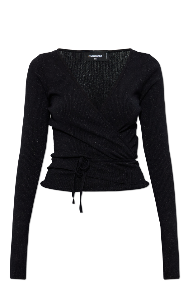 Cardigan with lurex thread od Dsquared2