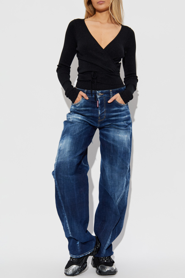 Dsquared2 Cardigan with lurex thread