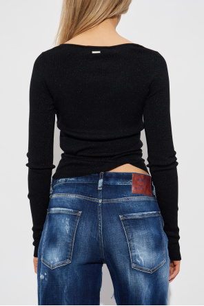 Dsquared2 Cardigan with lurex thread