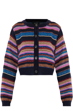 Cárdigan con diseño de rayas