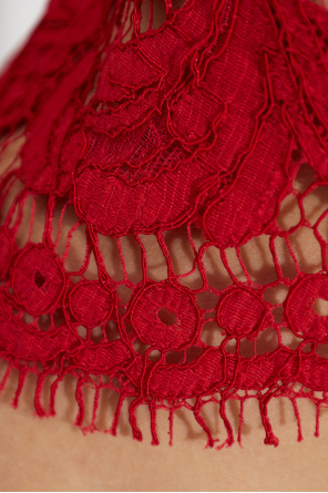 Dsquared2 Transparentny top