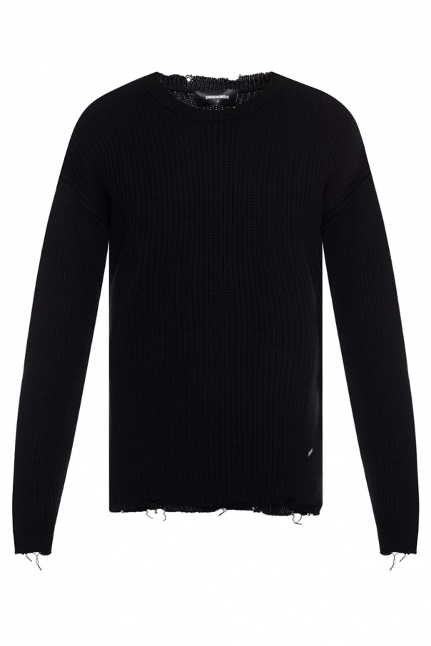 Dsquared2 Raw-trimmed sweater