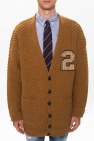 Dsquared2 BROWN Logo cardigan