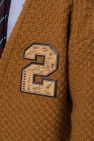 Dsquared2 BROWN Logo cardigan