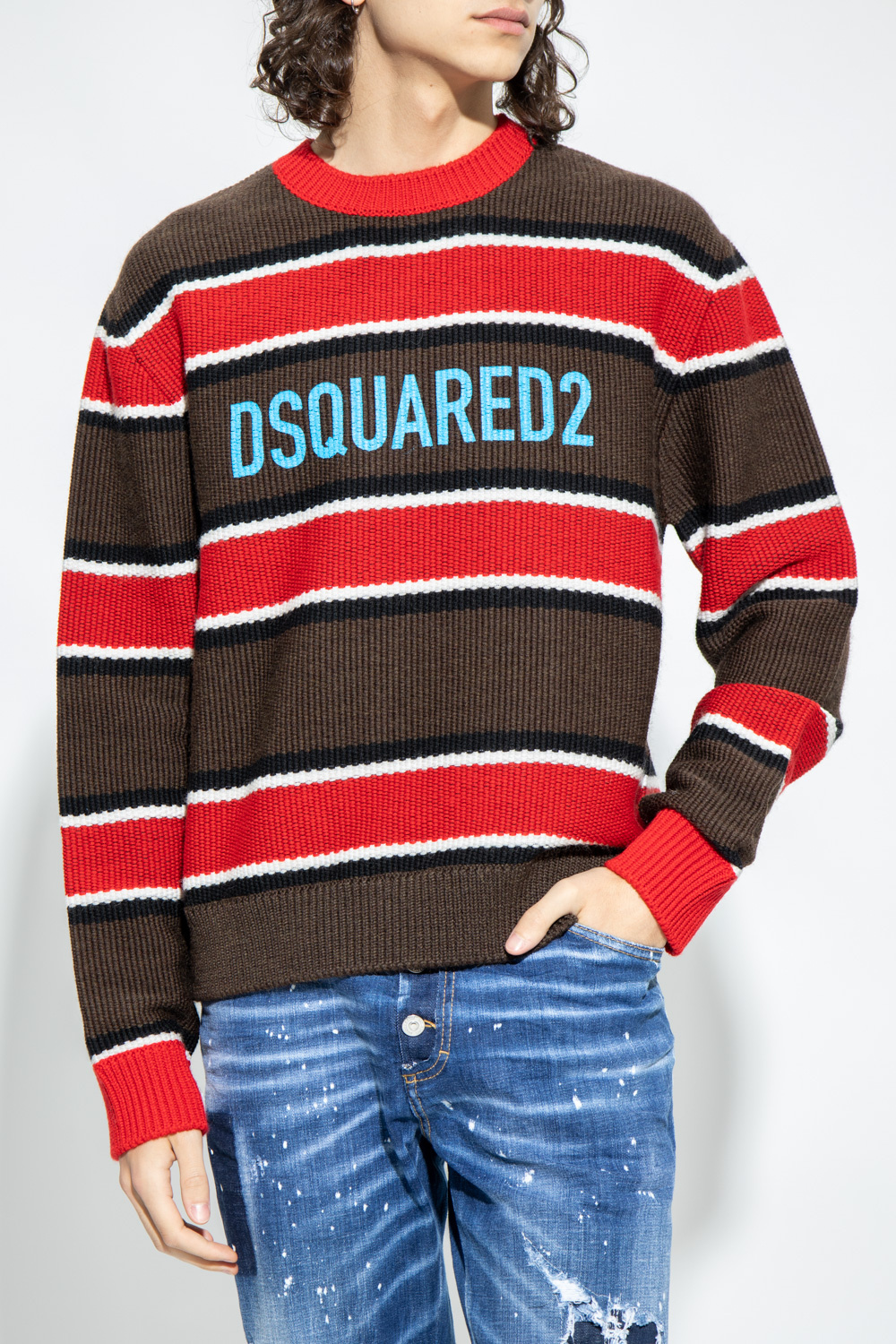 Dsquared2 Hello My Name Is cotton shirt