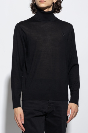 Dsquared2 autry sweatshirt goldclub black