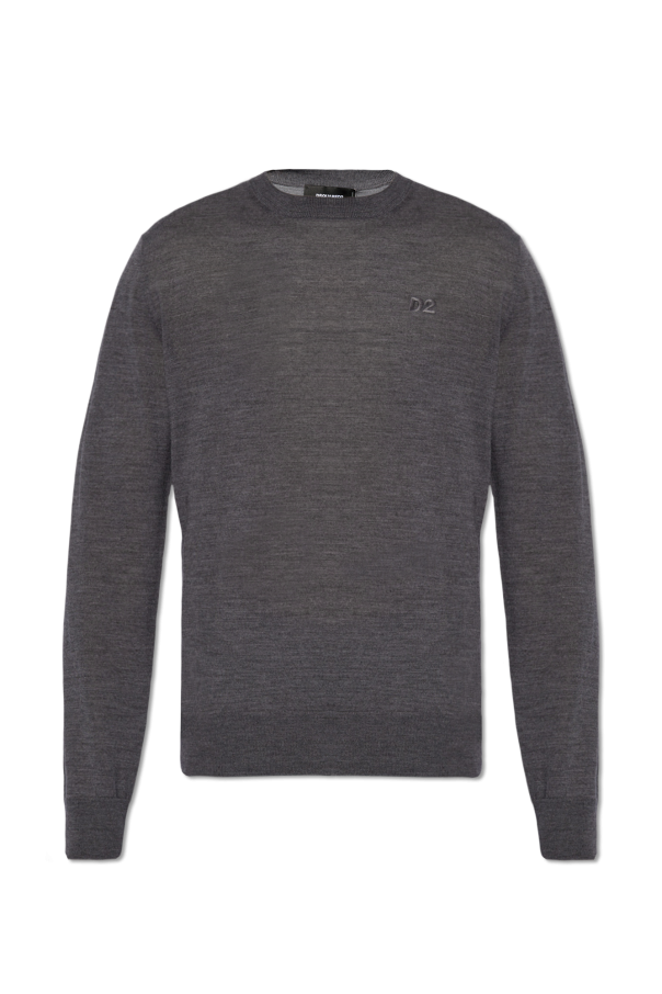 Wool sweater with logo od Dsquared2