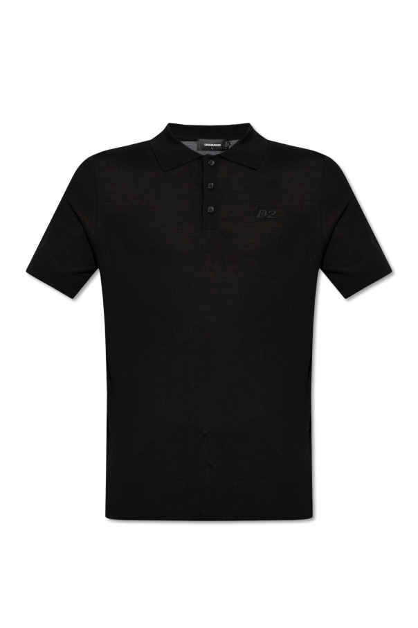 Dsquared2 Wool polo shirt