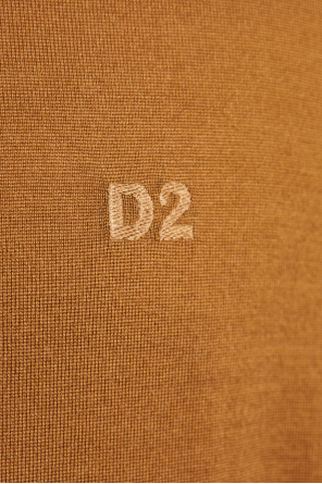 Dsquared2 Jersey de lana de cuello alto