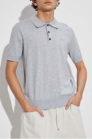 Dsquared2 Bawełniane polo z logo