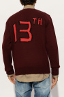 Dsquared2 BURGUNDY Sweater with logo
