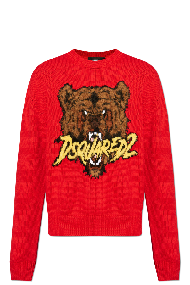 Dsquared2 Wool Sweater by Dsquared2