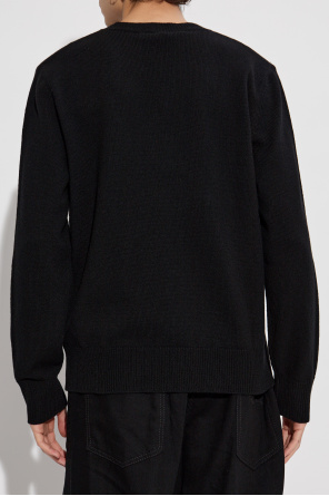 Dsquared2 Wool sweater with embroidered logo