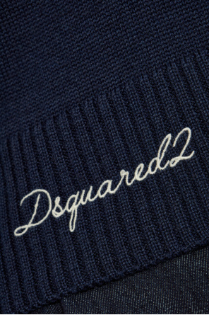 Dsquared2 Pullover mit V-Ausschnitt