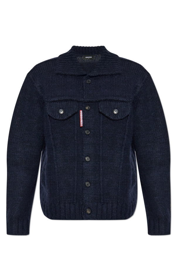 Wool cardigan od Dsquared2