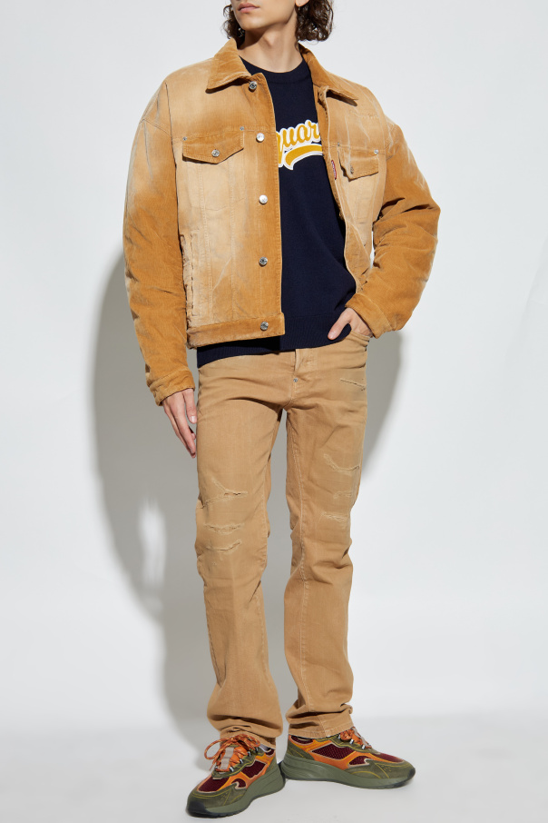 Dsquared2 Jersey de lana con logo