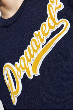 Dsquared2 Jersey de lana con logo