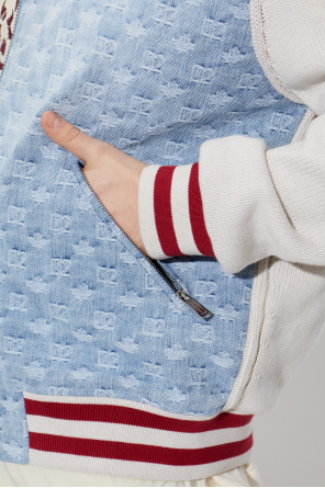 Dsquared2 Denim jacket with monogram