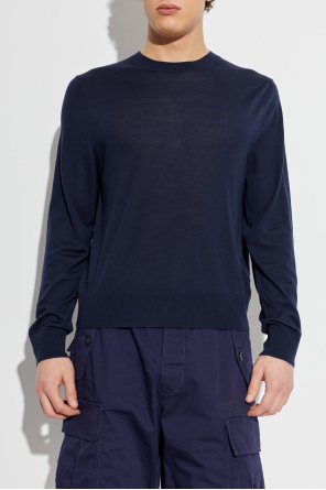 Dsquared2 Wool sweater with embroidered logo