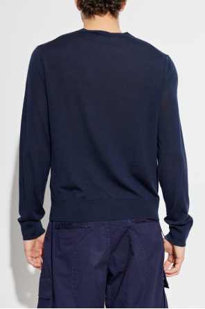 Dsquared2 Wool sweater with embroidered logo