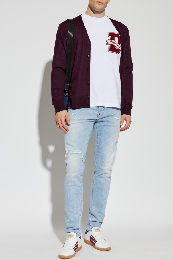 Dsquared2 Wollcardigan mit Taschen