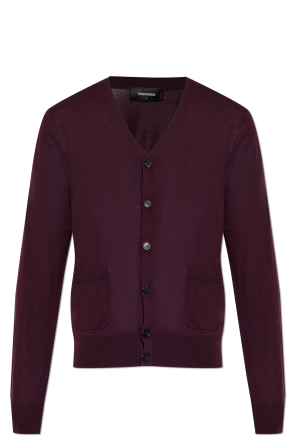 Wool cardigan with pockets