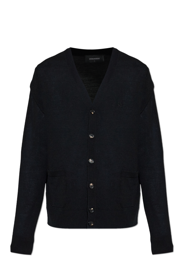 Dsquared2 Cárdigan con bolsillos