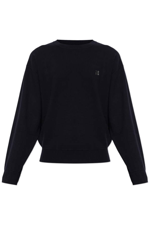 Sweatshirt with logo appliqué od Dsquared2