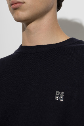 Dsquared2 Блуза с апликация на лого
