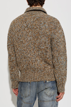 Dsquared2 Pulover din lână cu patch logo