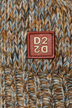 Dsquared2 Pulover din lână cu patch logo