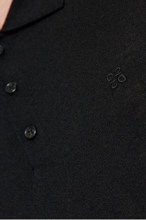 Dsquared2 Wollpolo mit aufgesticktem Logo