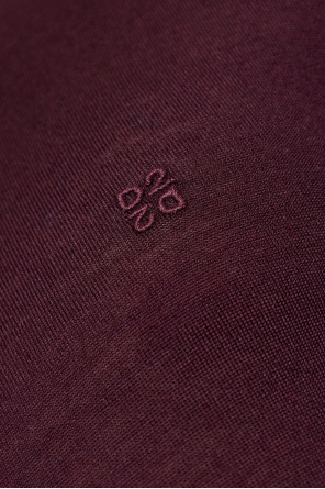 Dsquared2 Wollener Turtleneck mit aufgesticktem Logo