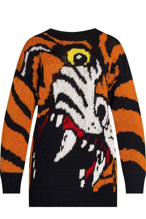 Dsquared2 Sweater with animal pattern