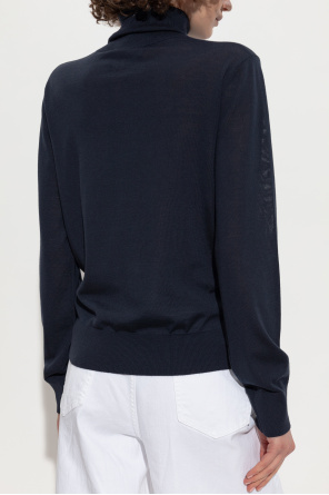 Dsquared2 Wool turtleneck with logo