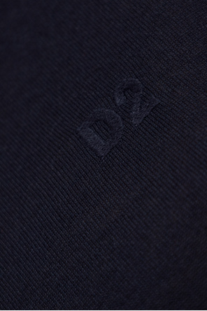 Dsquared2 Wool turtleneck with logo
