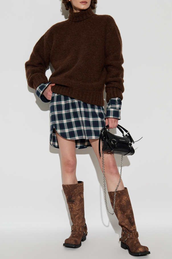 Dsquared2 Wool turtleneck sweater