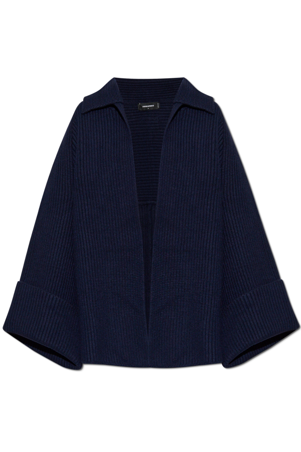 Dsquared2 Wełniany kardigan