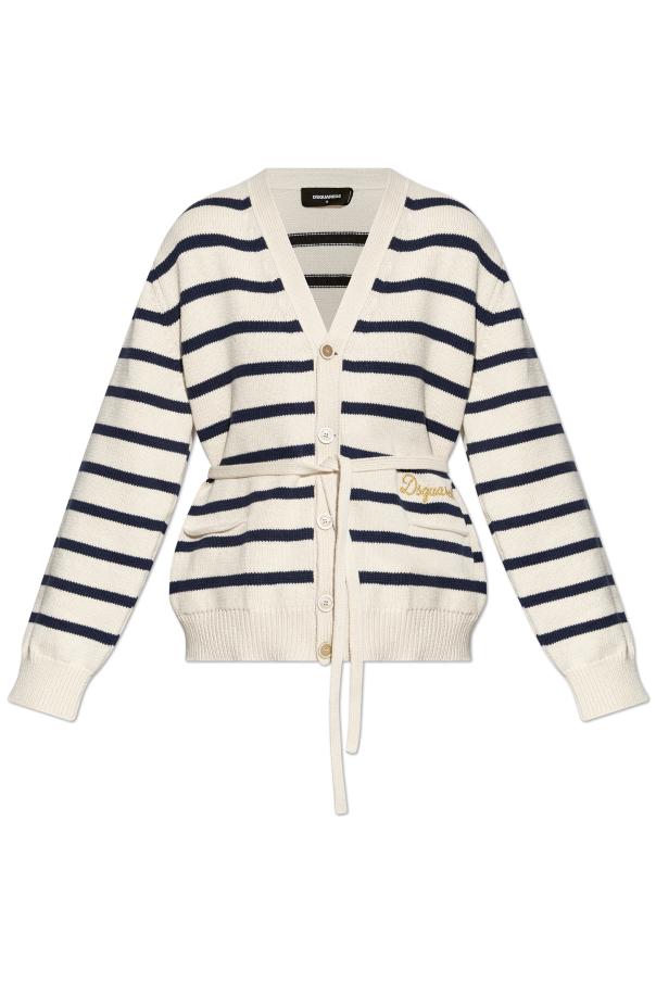 Cardigan with belt od Dsquared2