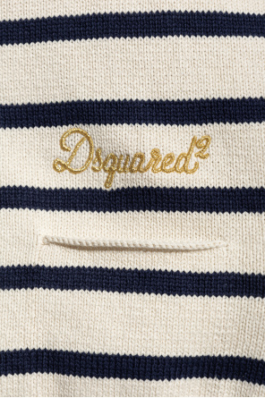 Dsquared2 Cardigan with belt