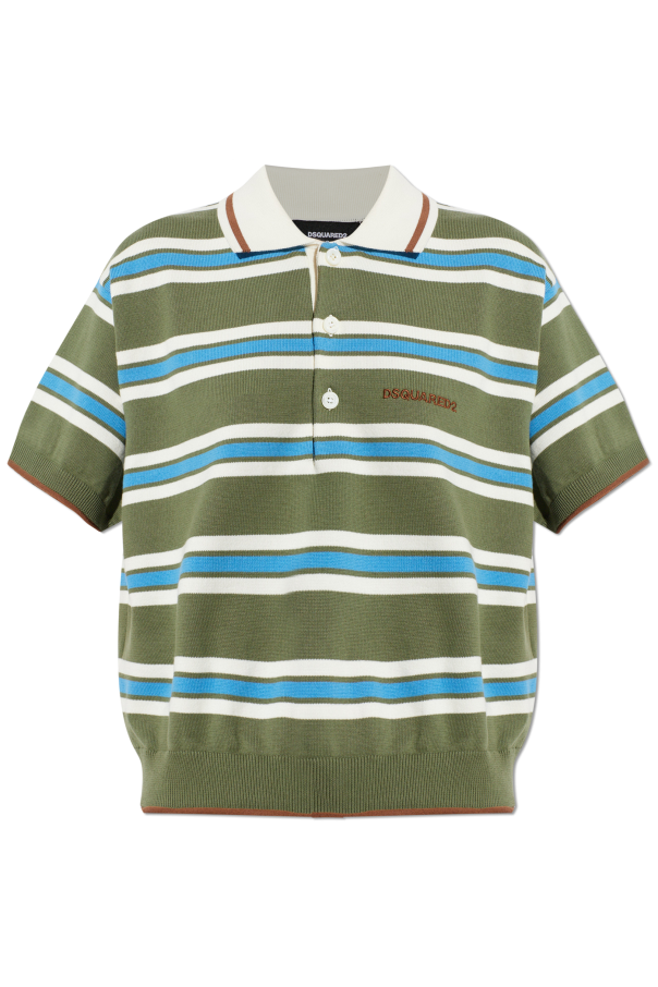 Dsquared2 Striped pattern polo