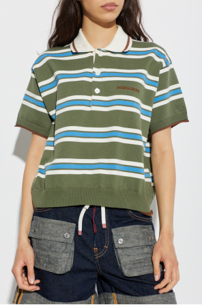 Dsquared2 Striped pattern polo