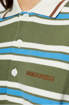 Dsquared2 Striped pattern polo