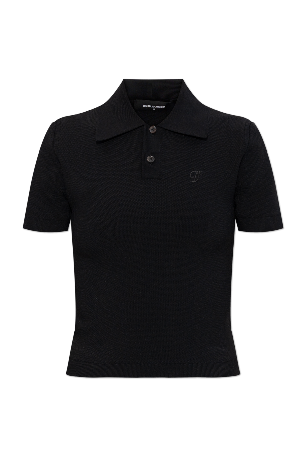 Polo with logo od Dsquared2