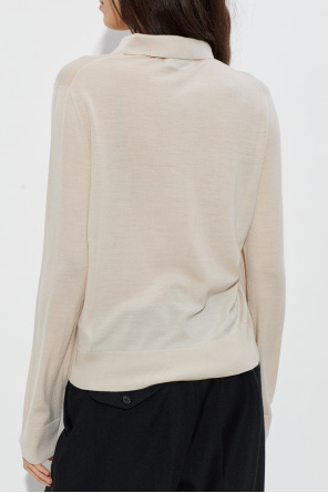 Dsquared2 Wool long-sleeve polo