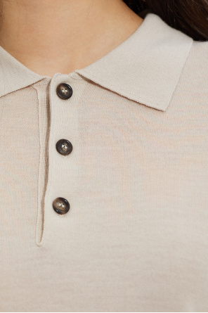 Dsquared2 Wool long-sleeve polo