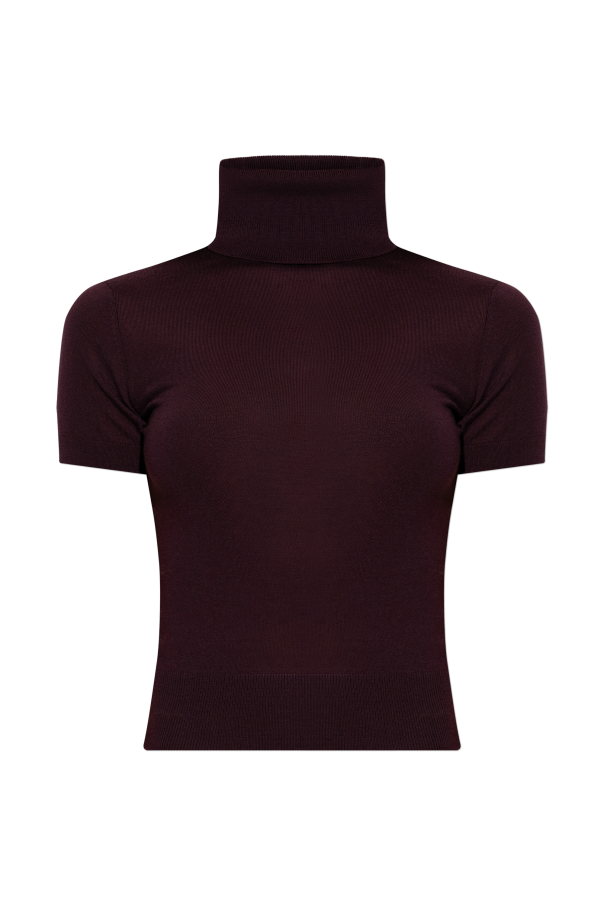 Wool turtleneck with short sleeves od Dsquared2