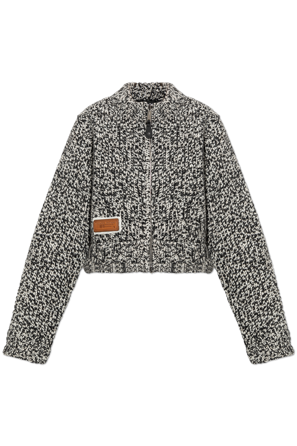 Cardigan with patch od Dsquared2